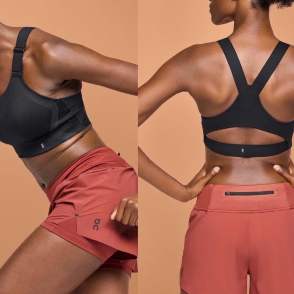 On Running Black Sports Bra